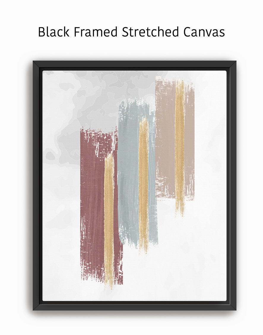 Abtract Earth Tone Muted Colors Original Artwork 1