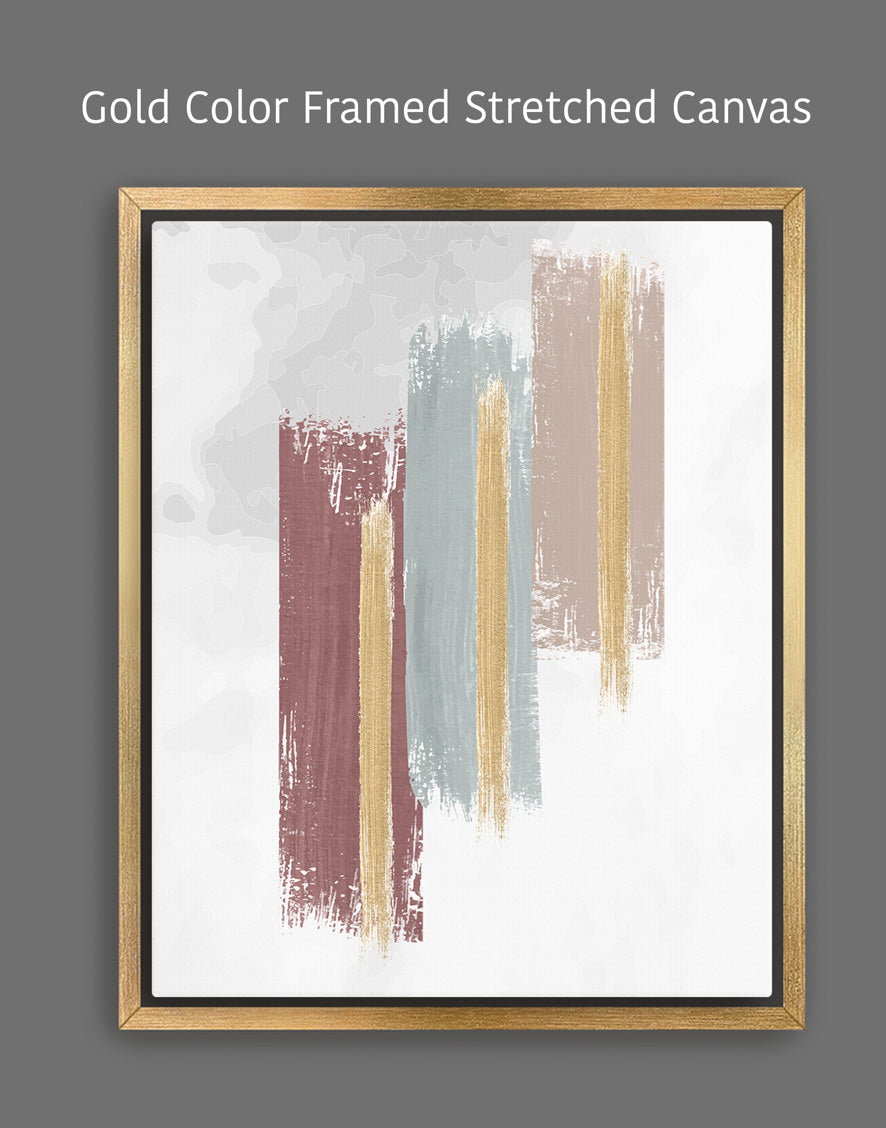 Abtract Earth Tone Muted Colors Original Artwork 1