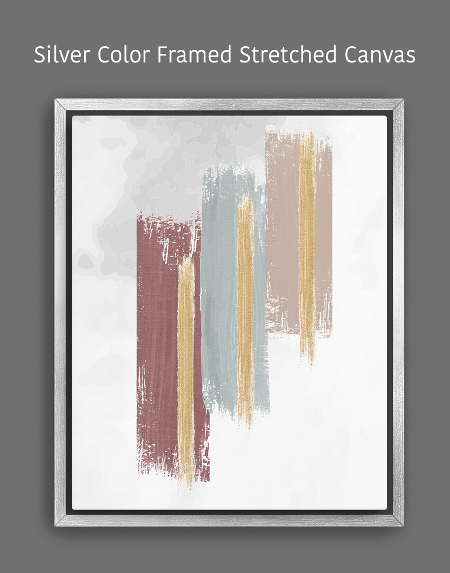 Abtract Earth Tone Muted Colors Original Artwork 1