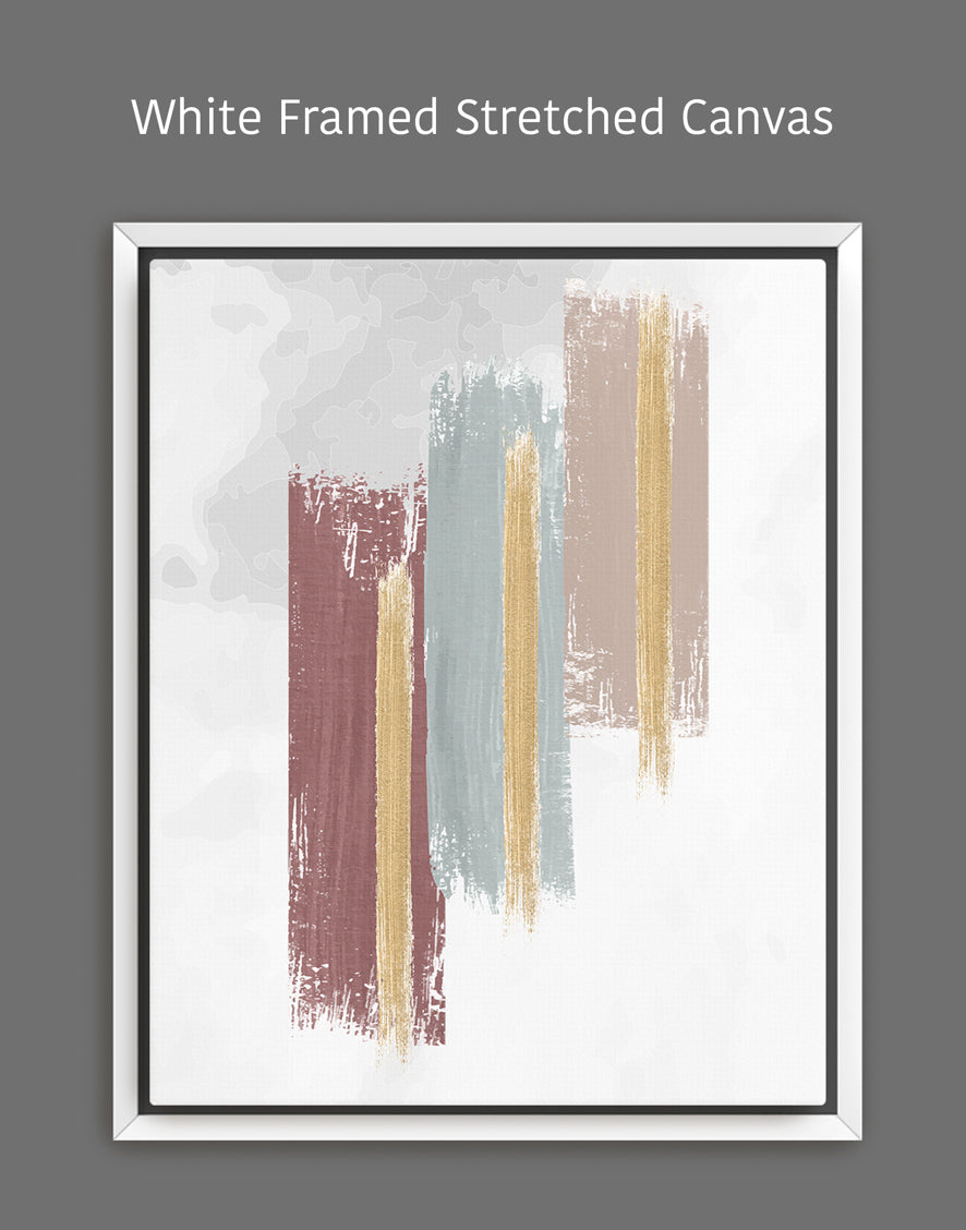 Abtract Earth Tone Muted Colors Original Artwork 1