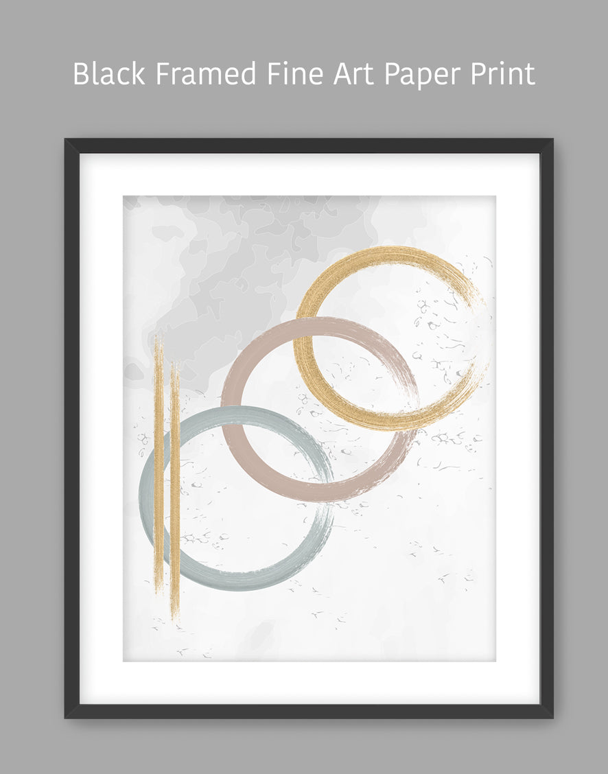Abtract Earth Tone Muted Colors Original Artwork 2