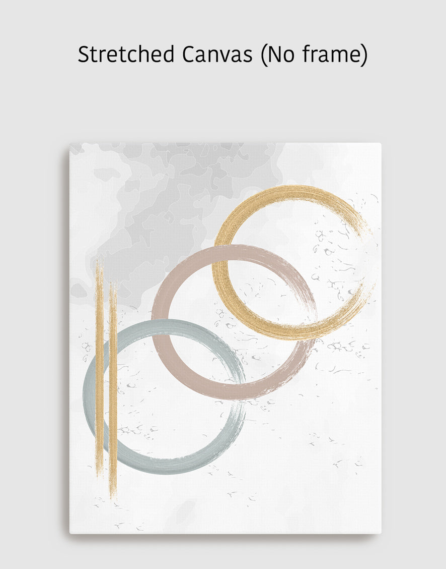 Abtract Earth Tone Muted Colors Original Artwork 2