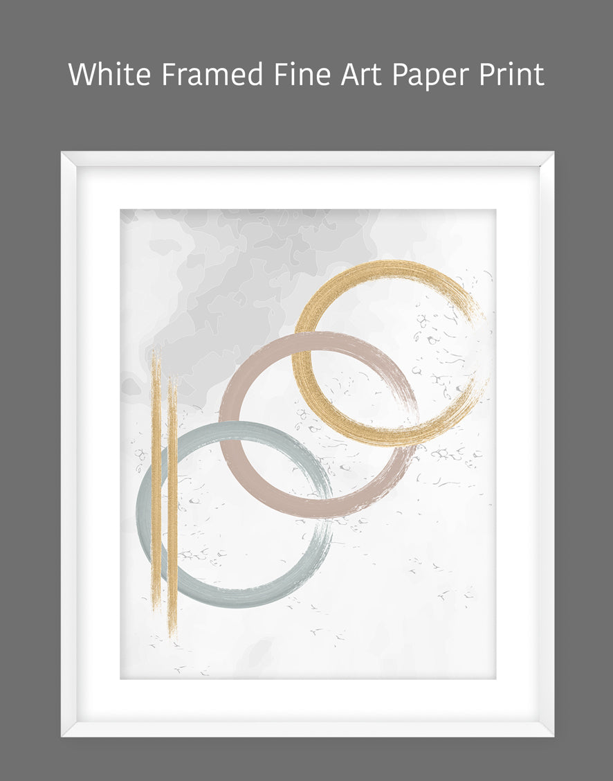 Abtract Earth Tone Muted Colors Original Artwork 2