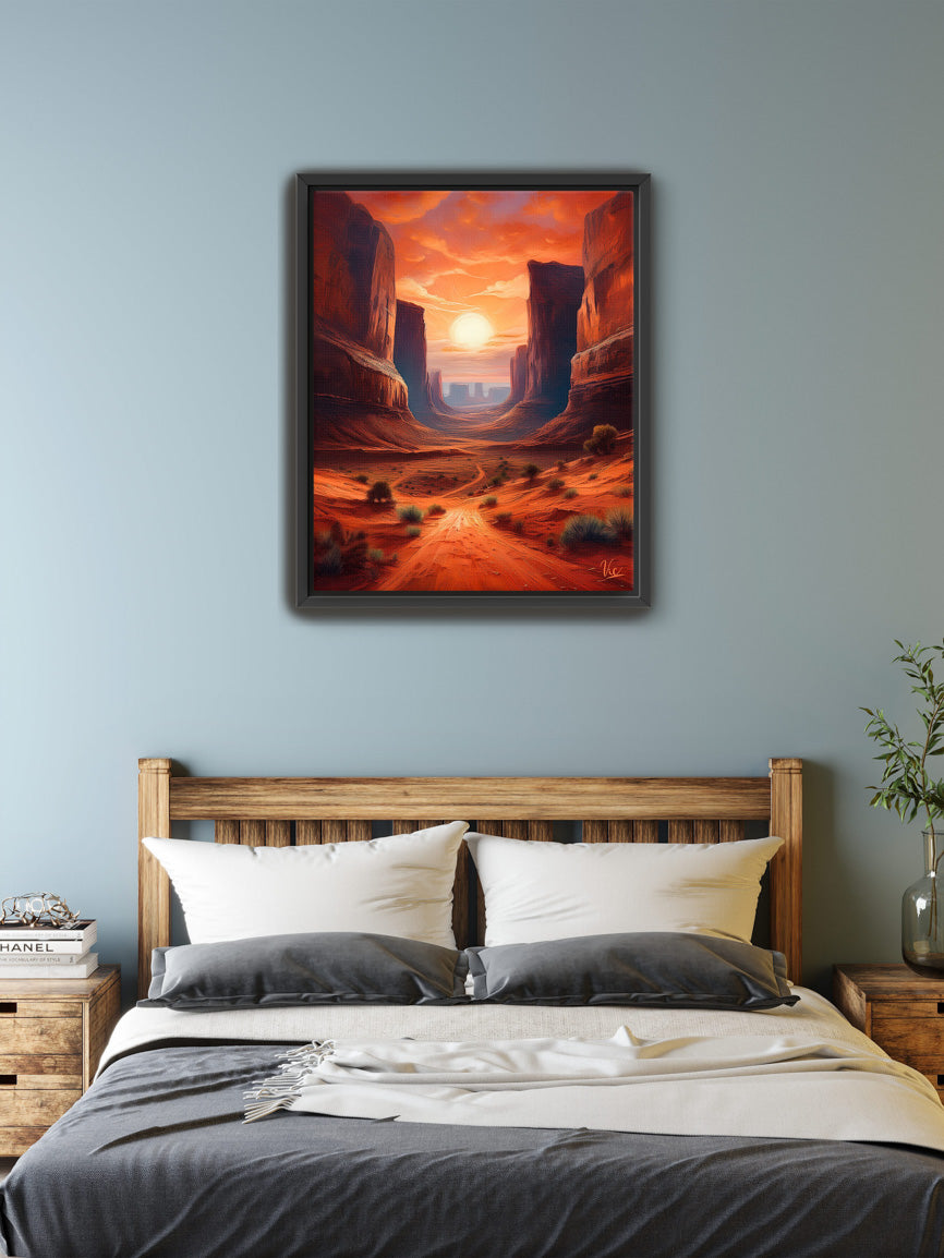 Red Canyon Fine Art Painting
