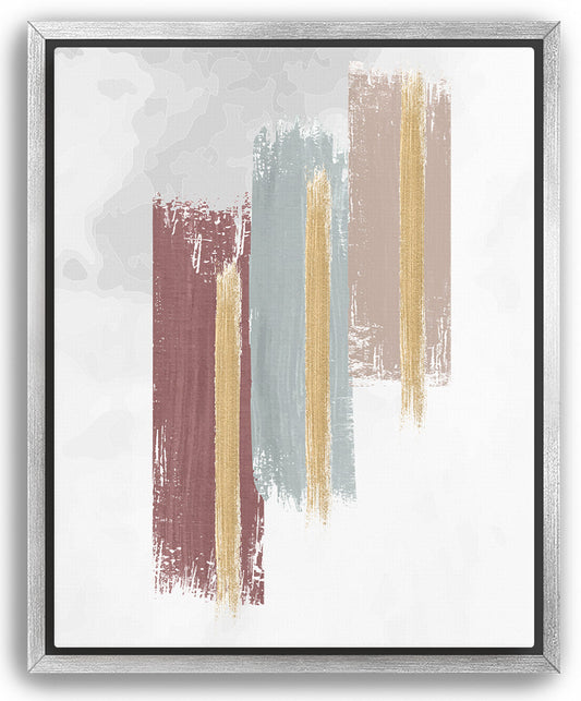 Abtract Earth Tone Muted Colors Original Artwork 1