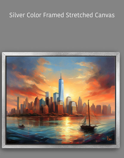 New York Skyline Wall Art - World Trade Center