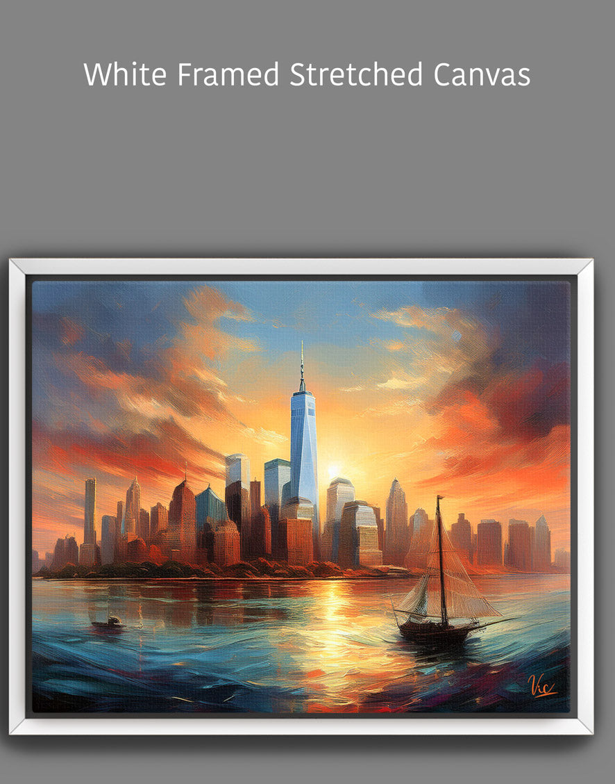 New York Skyline Wall Art - World Trade Center