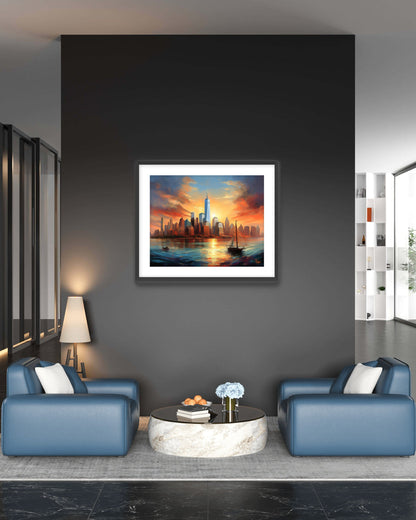 New York Skyline Wall Art - World Trade Center