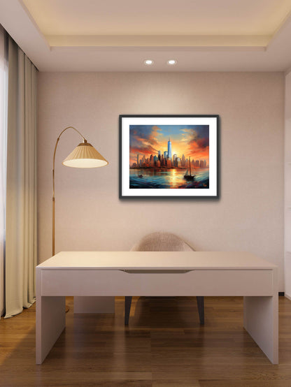 New York Skyline Wall Art - World Trade Center