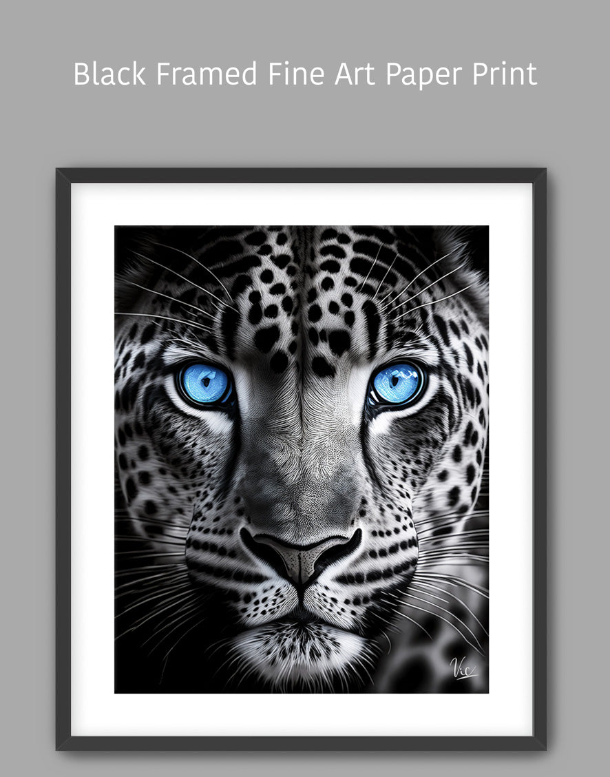 Modern Black Jaguar Fine Art Painting