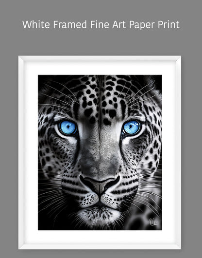 Modern Black Jaguar Fine Art Painting